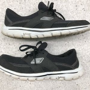 Skechers GO WALK 7.5 Black & White